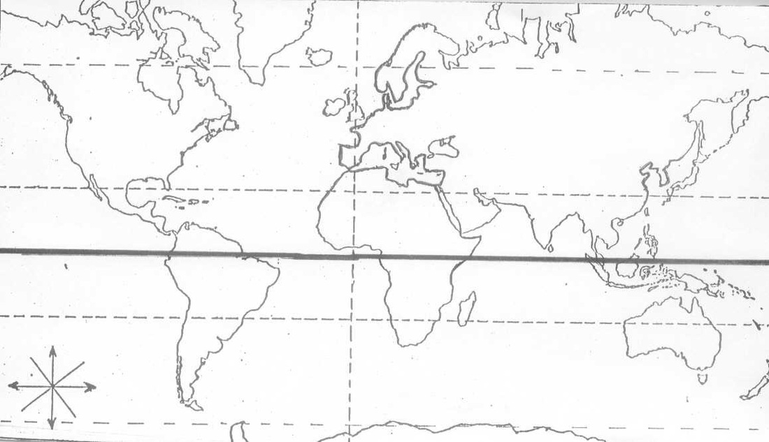 mapa mundi mudo con lineas imaginarias Planisferios mapa mundi mudo con lineas imaginarias